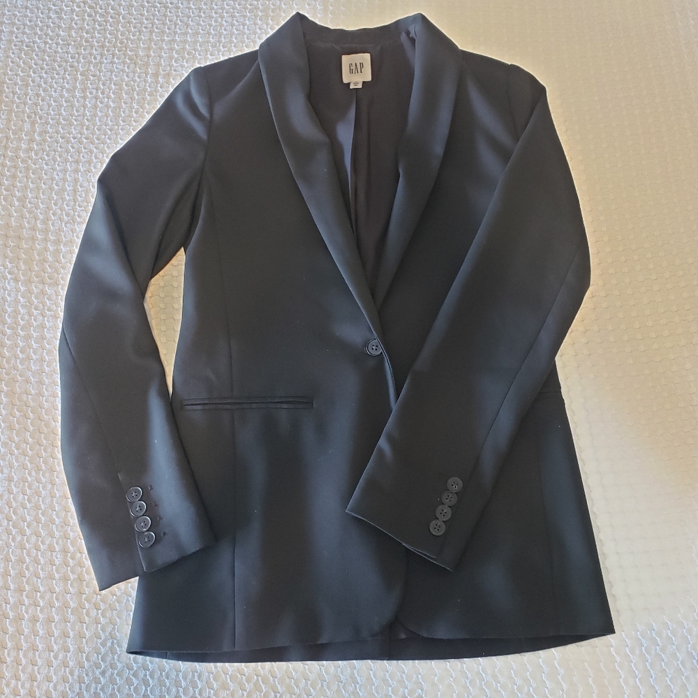 Gap Blazer Black in Tall